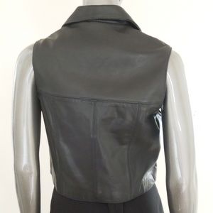 BB Dakota Jackets & Coats - B B Dakota Black Leather Vest Medium BB Dakota Jackets & Coats - B B Dakota Black Leather Vest Medium